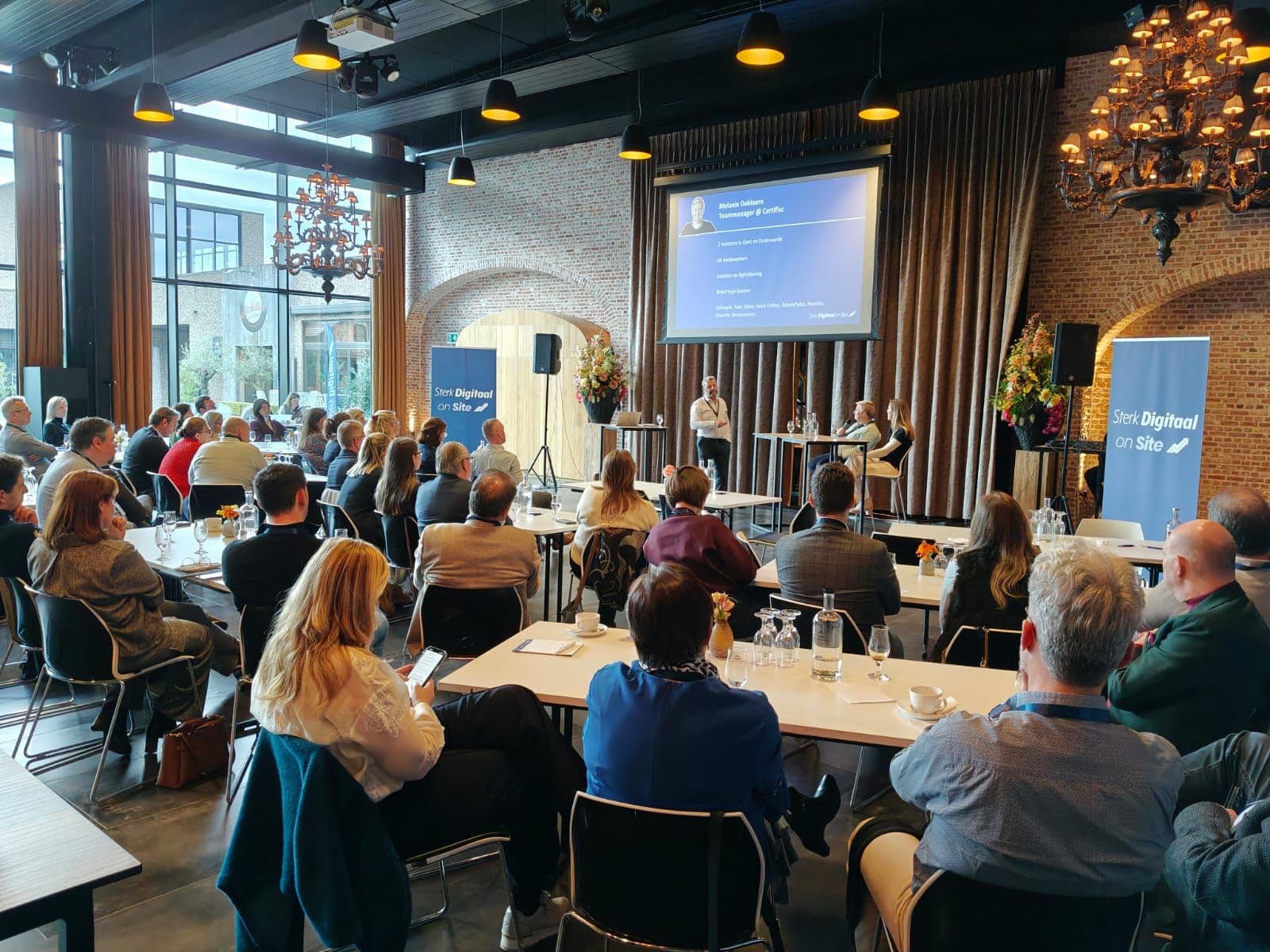 Certifisc on stage bij SterkDigitaal